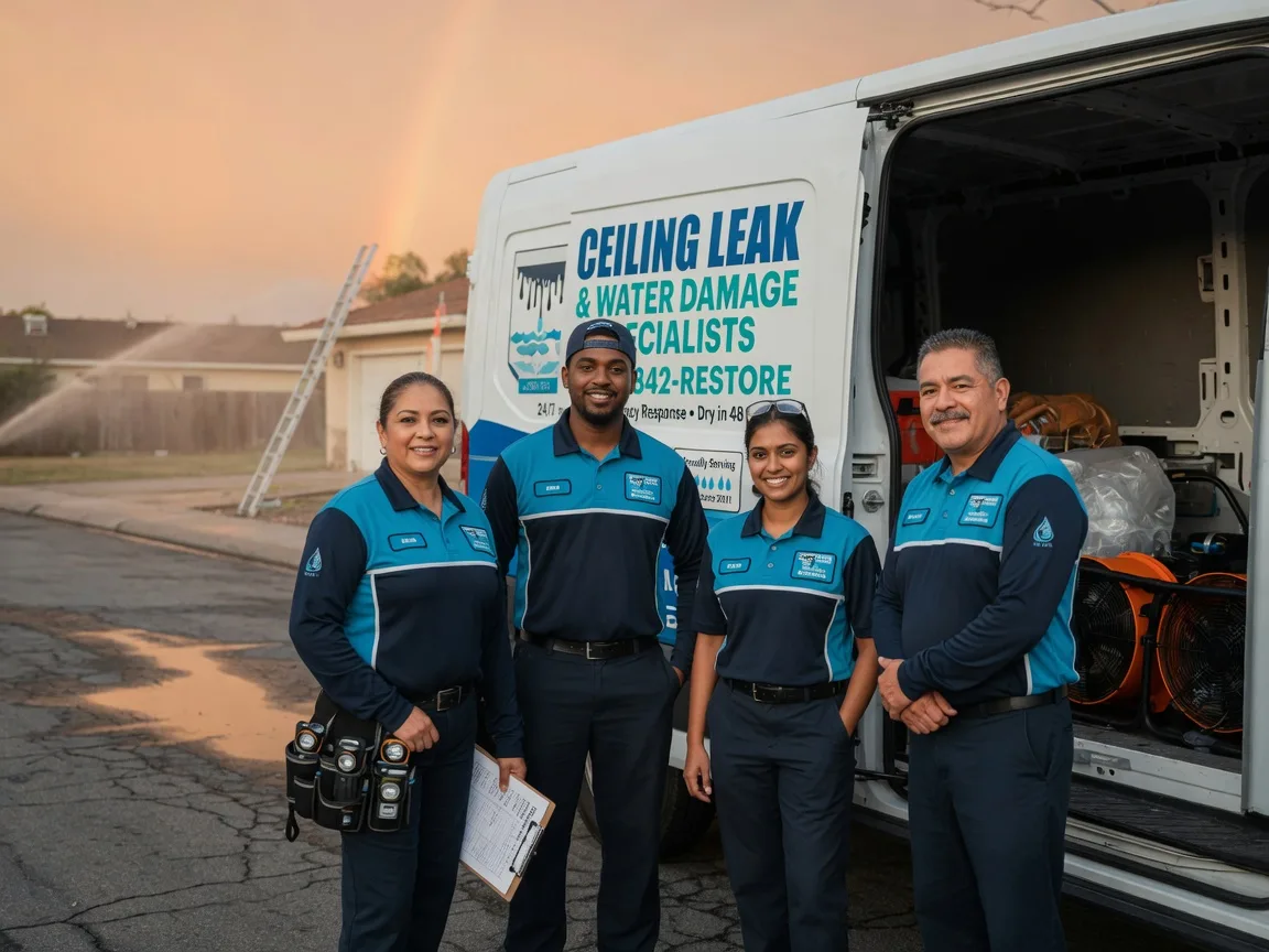 Ceiling Leak Cleanup company in East Leroy, MI