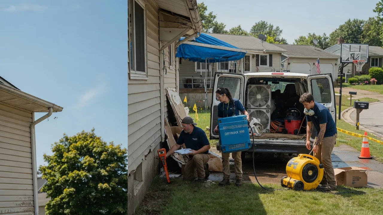 Ceiling Leak Cleanup in East Leroy, MI near me